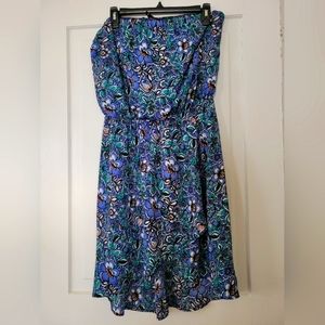 Flower dress no straps